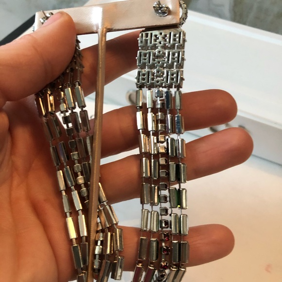 Rare Gucci Crystal GG Long Dangle Earrings - Picture 4 of 8